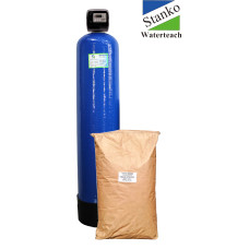 Система для удаления сероводорода и железа Stanko Waterteach 1252 с клапаном Clack TC (загрузка GAC Plus Centaur 50 л)